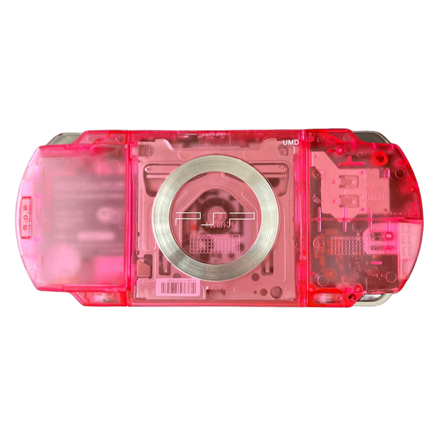 PSP 1000 Clear Pink, IPS Screen, 128GB +2000 games, 2200mAh battery