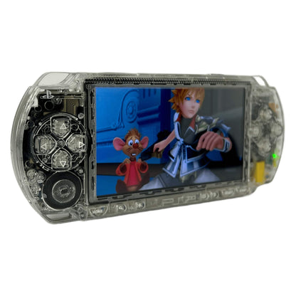 PSP 1000 Clear, IPS Screen, 128GB +2000 games, 2200mAh battery