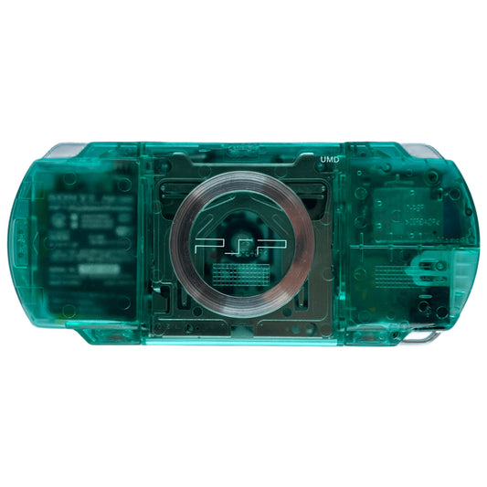 PSP 1000 Clear Green, IPS Screen, 128GB +2000 games, 2200mAh battery