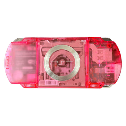 PSP 1000 Clear Pink, IPS Screen, 128GB +2000 games, 2200mAh battery